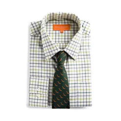 Tattersall Shirt In Green -Clothing Shop wr co shirts 4895 edit