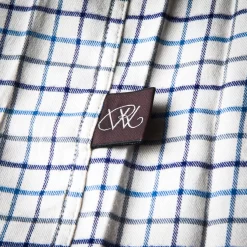 Tattersall Shirt In Navy 9 Tattersall Shirt In Navy -Clothing Shop wr co shirts 4946 edit