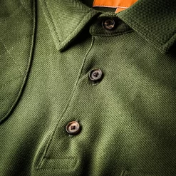 Sporting Polo In Evergreen -Clothing Shop wr co shirts 5768 edit