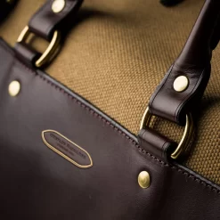 Medium Sutherland Bag In Sand And Dark Tan -Clothing Shop wr co sutherland bag detail shots 34170 2 2