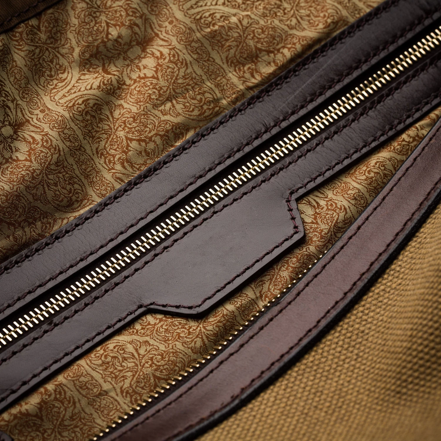 Large Sutherland Bag In Sand And Dark Tan 6 Large Sutherland Bag In Sand And Dark Tan - Image 6