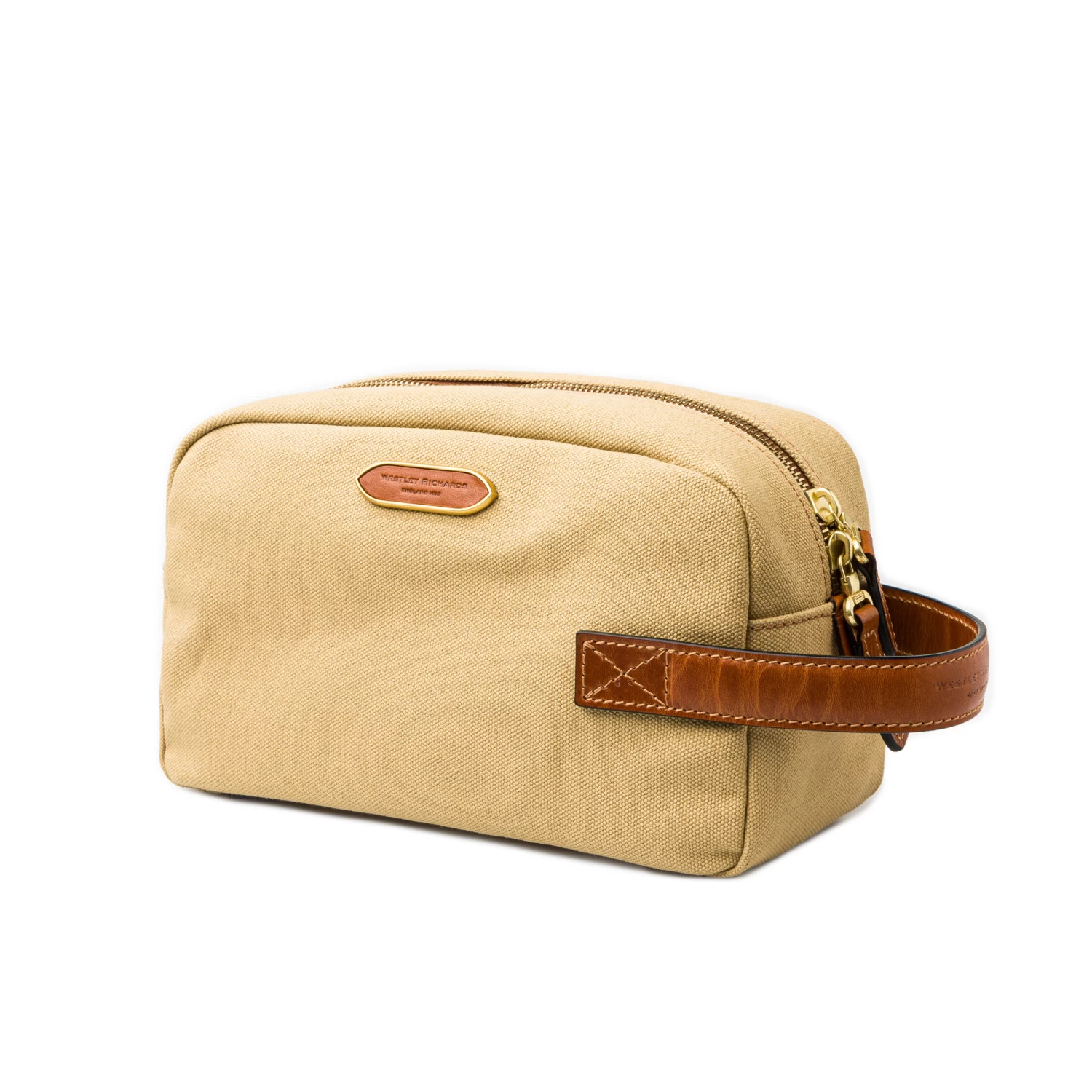 Bournbrook Wash Bag In Safari And Mid Tan 2 Bournbrook Wash Bag In Safari And Mid Tan - Image 2