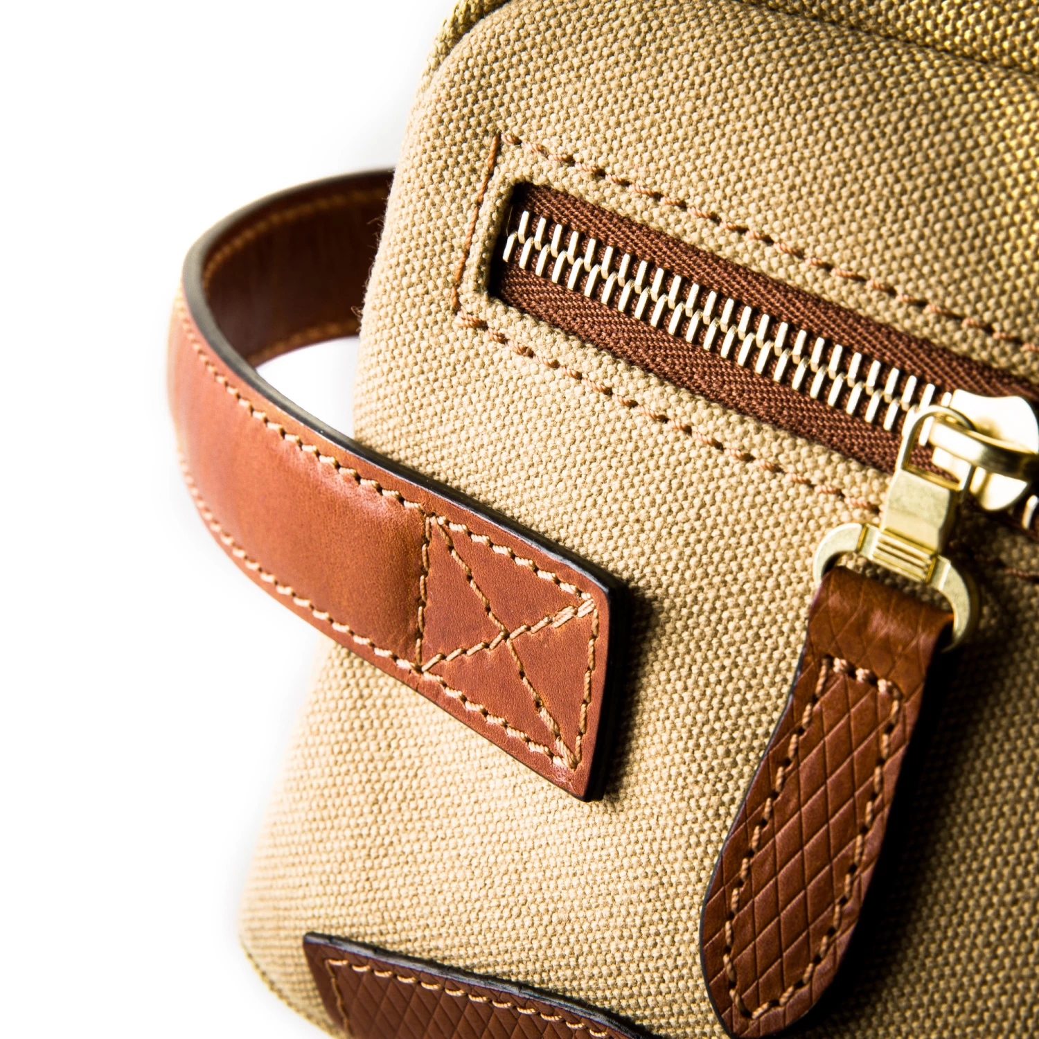 Bournbrook Wash Bag In Safari And Mid Tan 4 Bournbrook Wash Bag In Safari And Mid Tan - Image 4