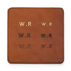 Sutherland Bag - Small- Hunter Green And Mid Tan -Clothing Shop wr initialling pads 8896 edit 2 61