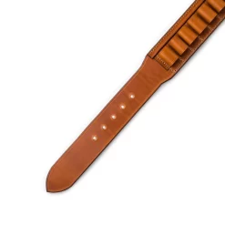 20 Gauge Leather Cartridge Belt In Mid Tan -Clothing Shop wr mid tan cartridge belt 46985 edit 1 1