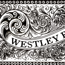 Silver Money Clip With Traditional Scroll Engraving -Clothing Shop wr money clip 6244