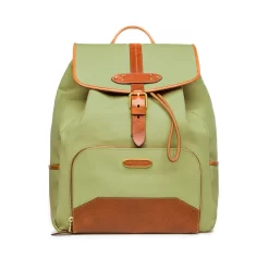 Bournbrook Rucksack In Safari Green & Mid Tan